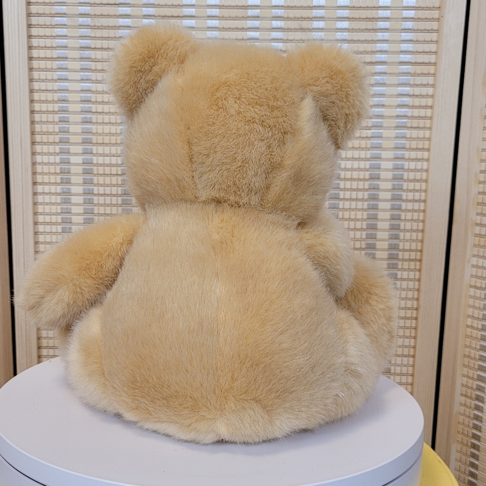 Vintage Valentine's Plush bear - Picture 5 of 11